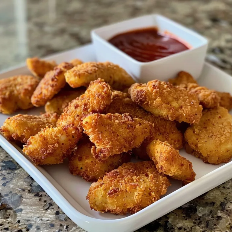 Air Fryer Chicken Lunchbox Nuggets Recipe