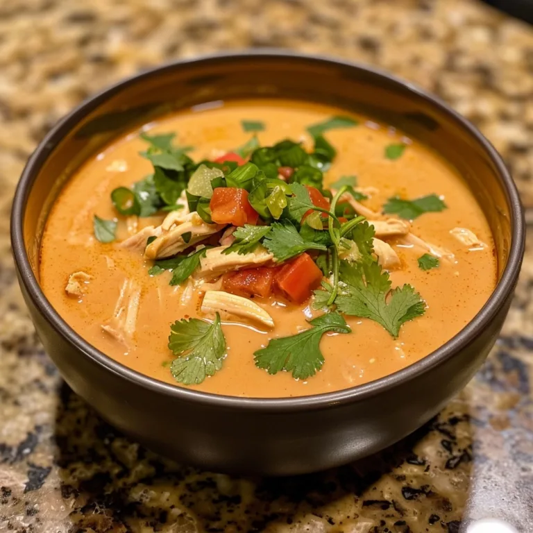 Creamy Chicken Tortilla Soup Recipe for Weeknight Comfort