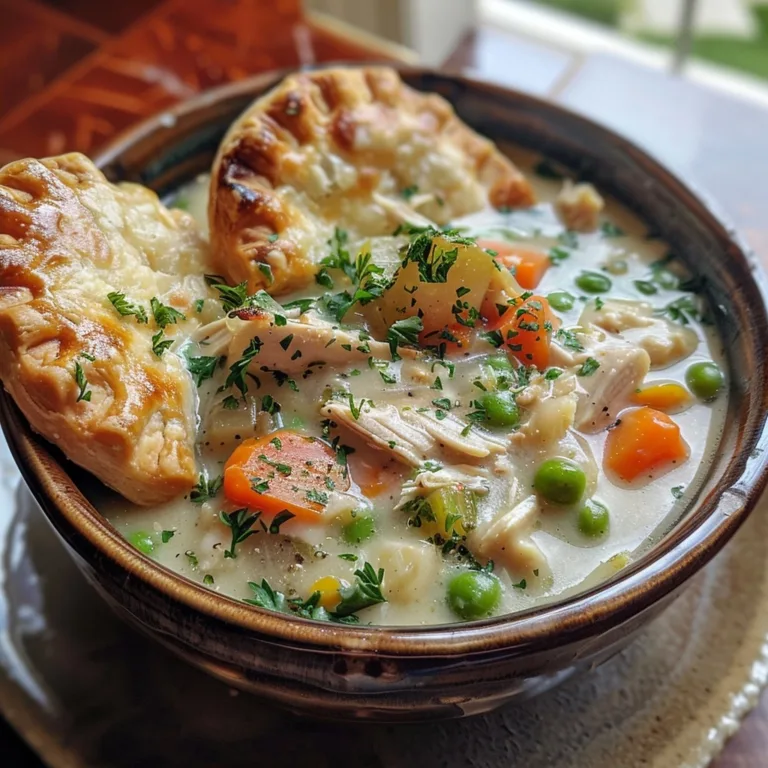 Chicken Pot Pie Soup for a Comforting Meal