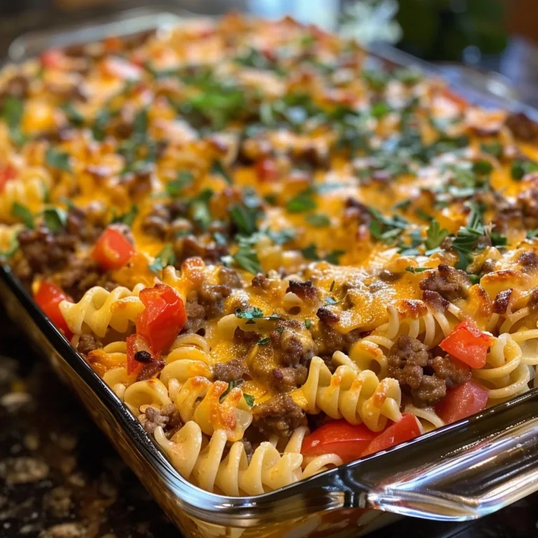 Cheeseburger Pasta Casserole: A Quick Comfort Food Meal