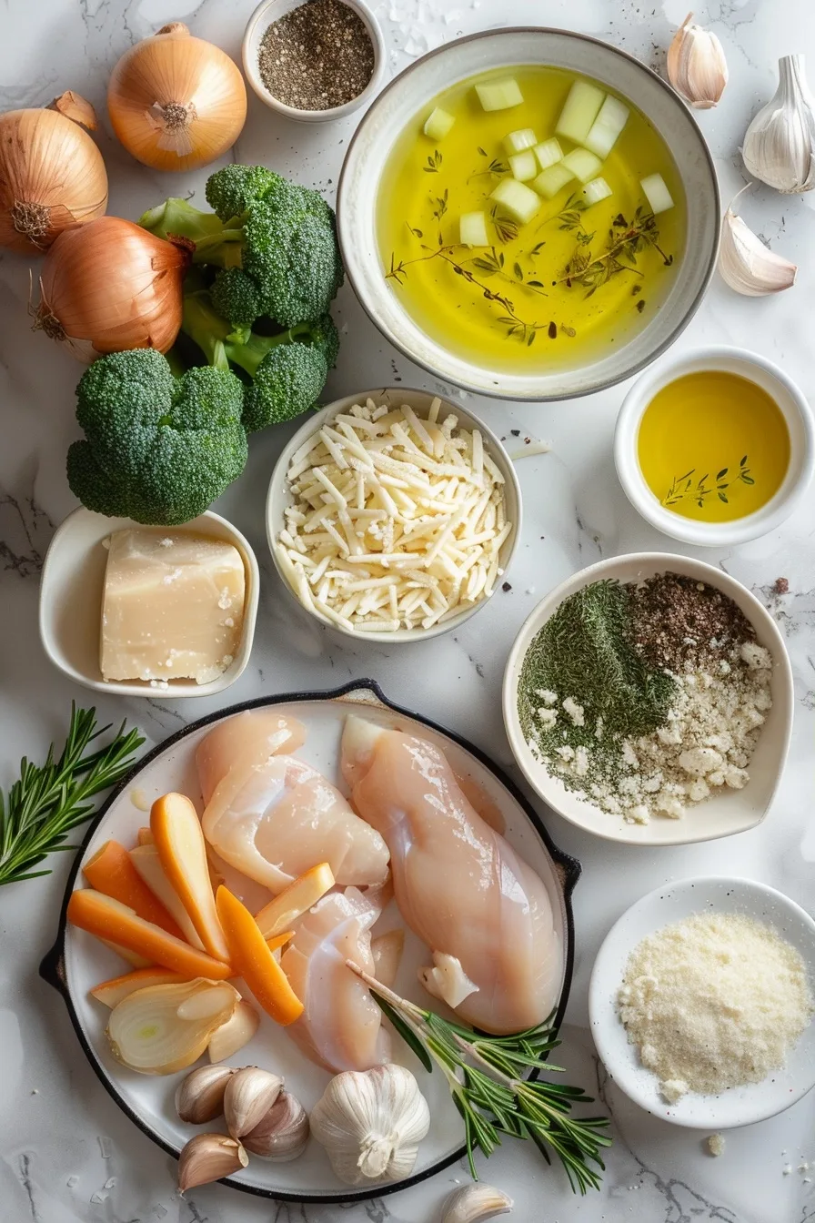 Creamy Broccoli Cheddar Chicken Soup Recipe 4 image 1786125983544