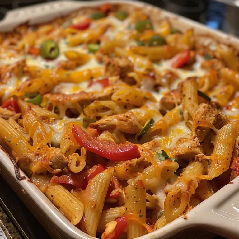 Chicken Fajita Pasta Bake: The Ultimate Weeknight Meal