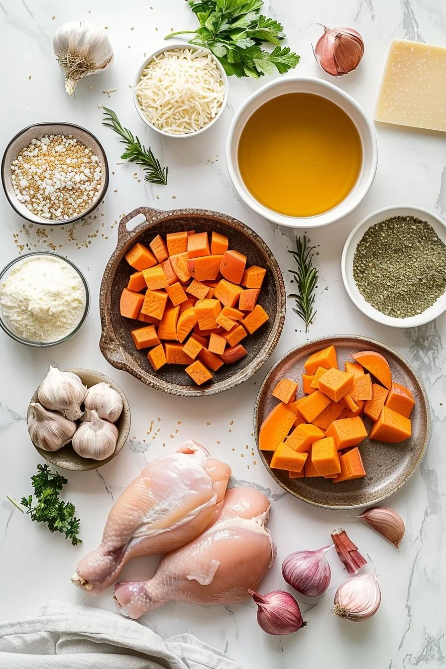 Sheet pan maple chicken and sweet potatoes recipe 5 image 1786127012936