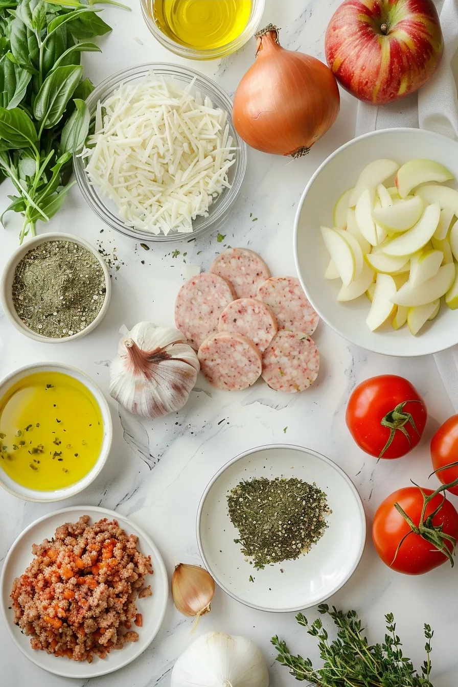 Sheet Pan Turkey Sausage and Apples Dinner Recipe 5 image 1786127115541
