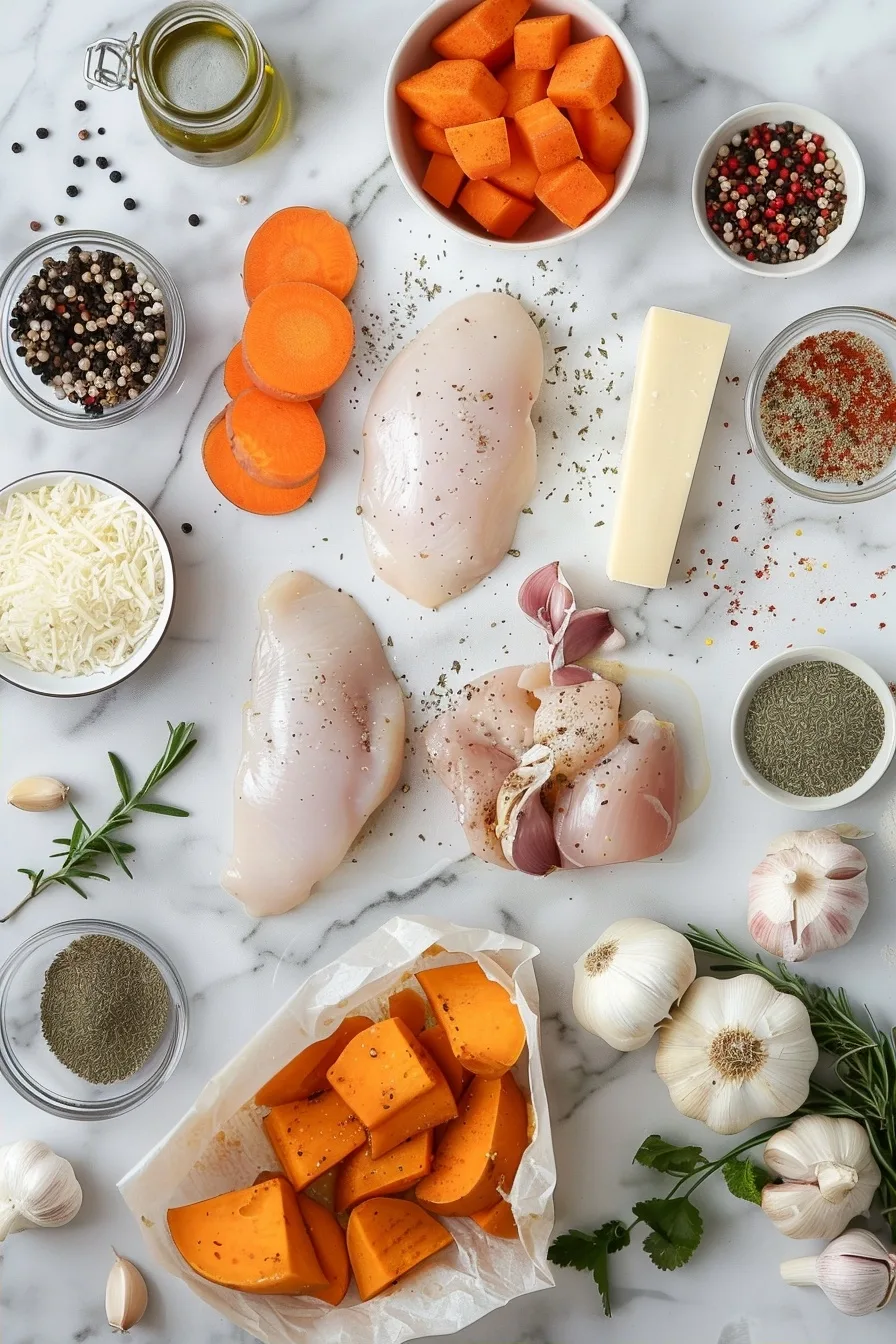 Sheet Pan BBQ Chicken Sweet Potatoes Recipe 5 image 1786128440651