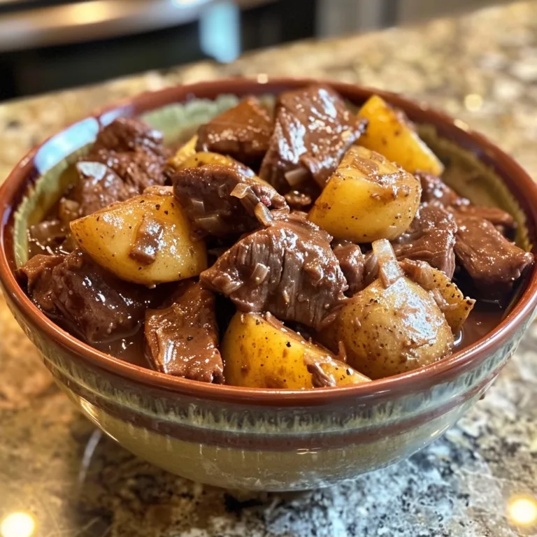Slow Cooker Beef Tips and Potatoes for Easy Dinners