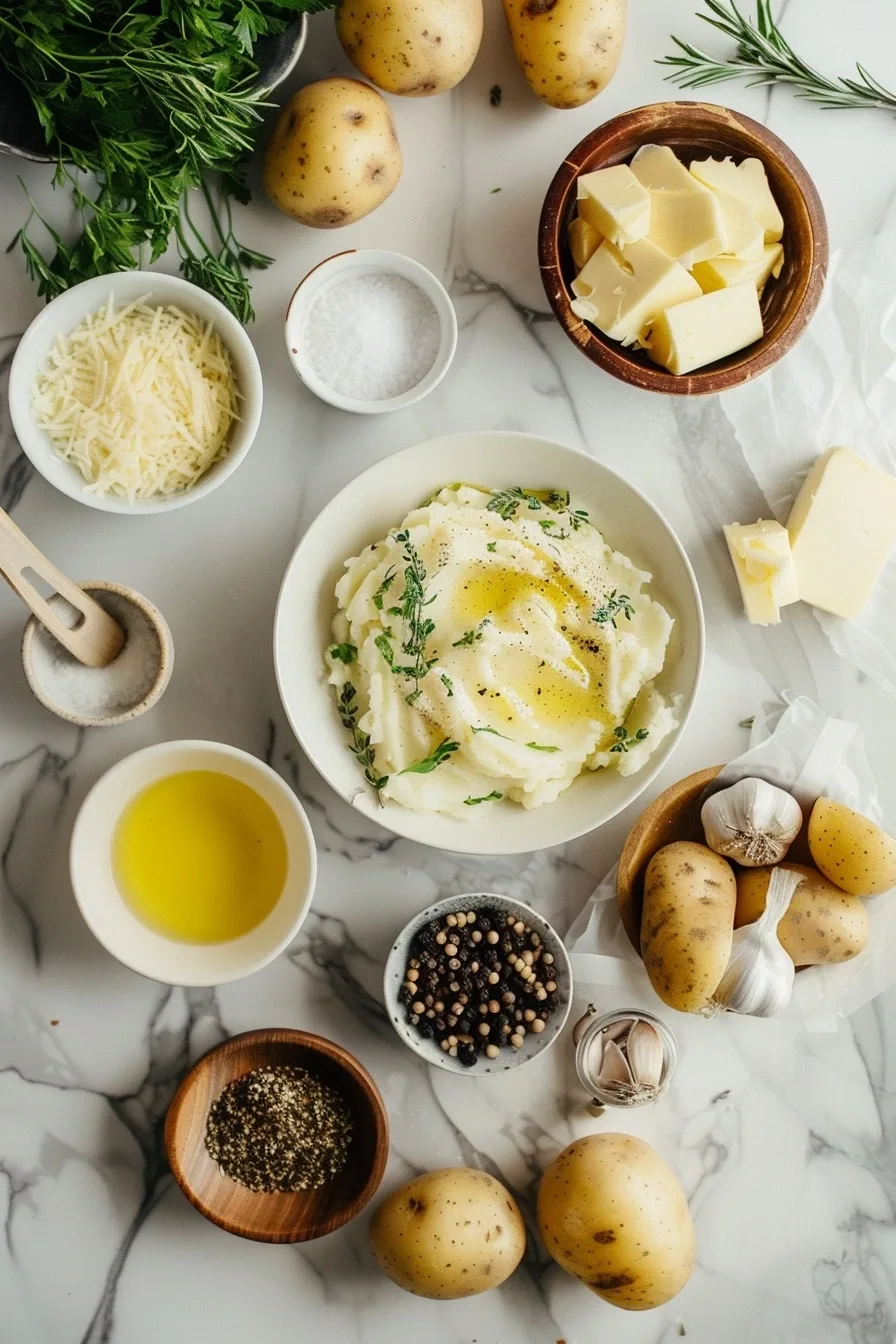 Garlic Parmesan Mashed Potatoes: Creamy Comfort Food 5 image 1787857350914