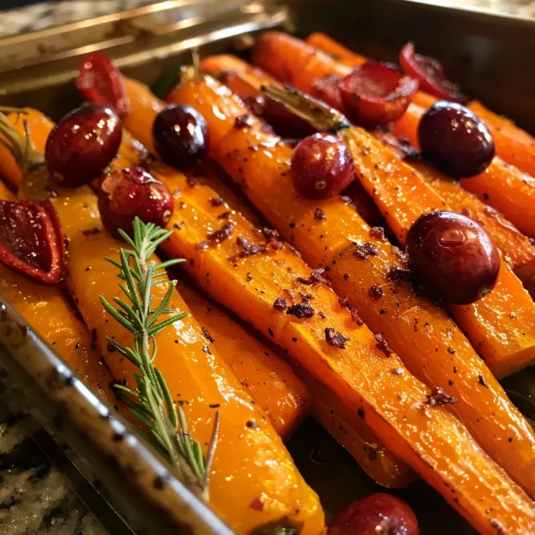 Cranberry Orange Roasted Carrots for Every Holiday Table