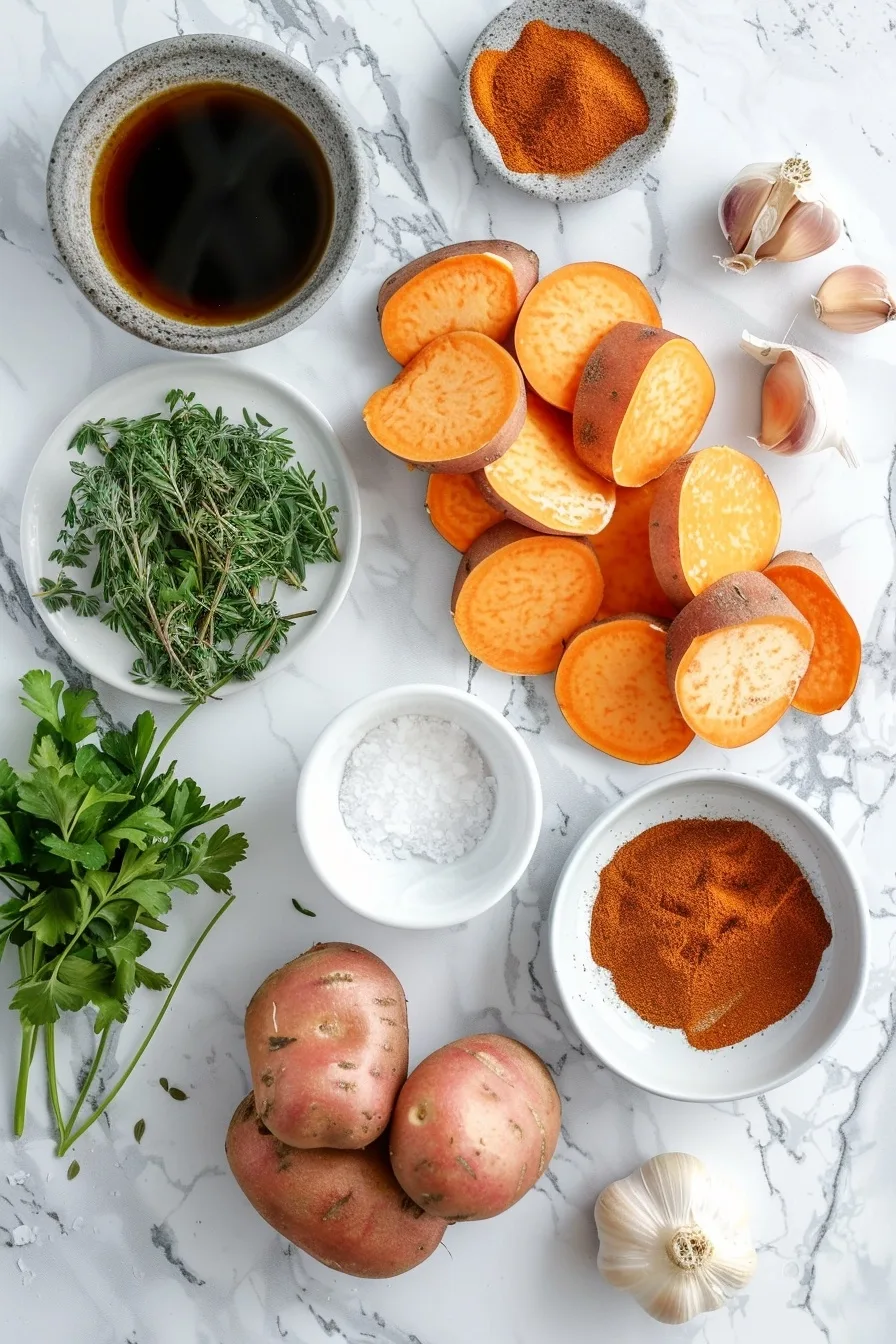 Crispy Smashed Sweet Potatoes Recipe 5 image 1787857684256