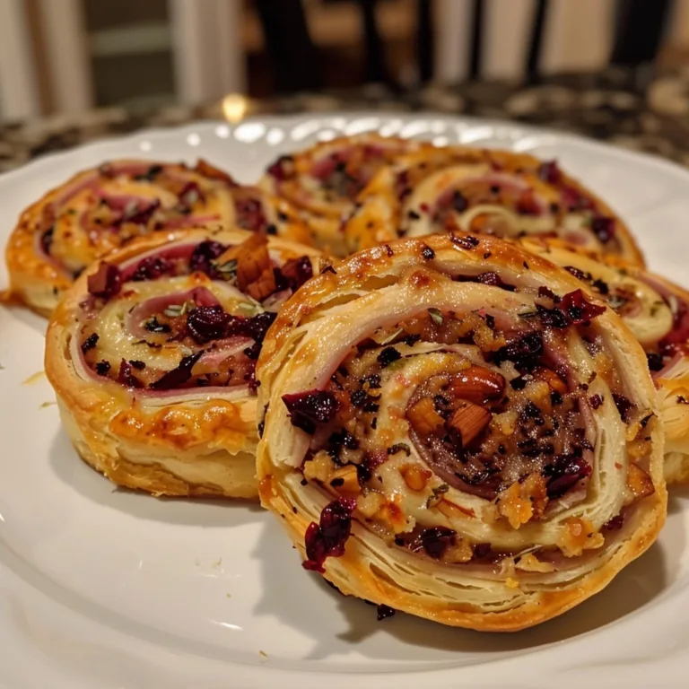 Turkey Cranberry Pinwheels: Easy Party Appetizer