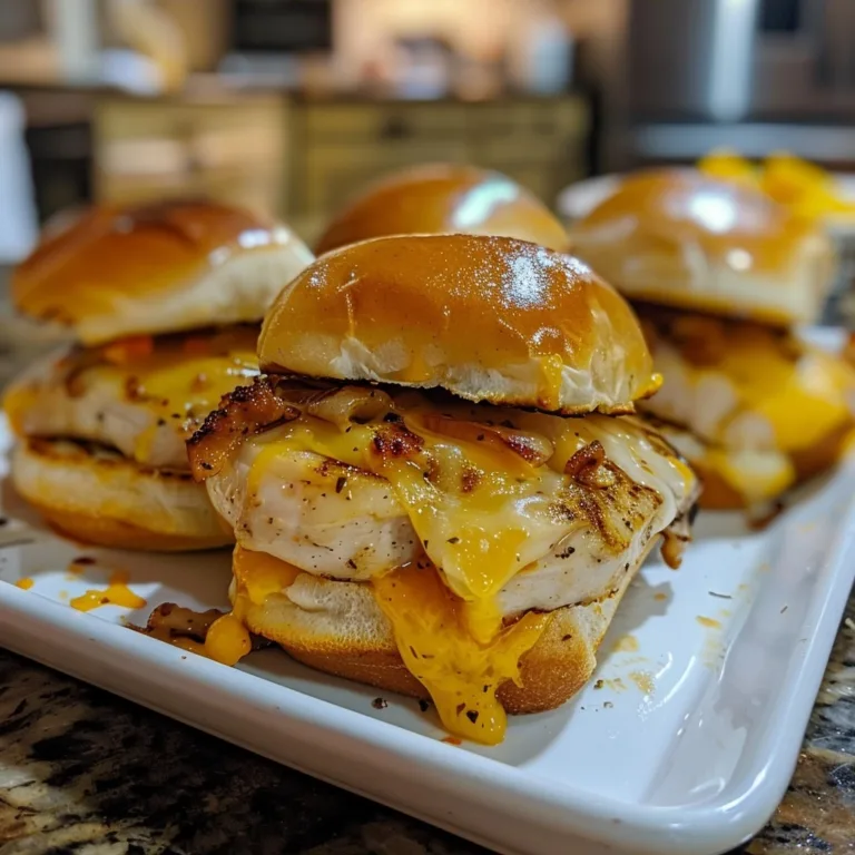 Apple Cheddar Turkey Sliders for Easy Entertaining