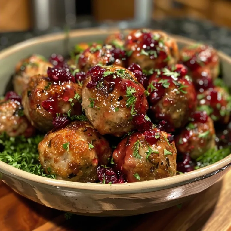 Cranberry Turkey Meatball Appetizer Recipe Guide