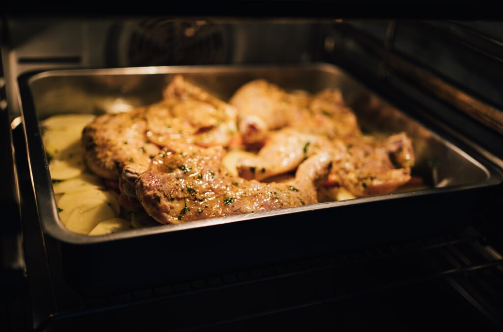 chicken breasts with potatoes baked oven