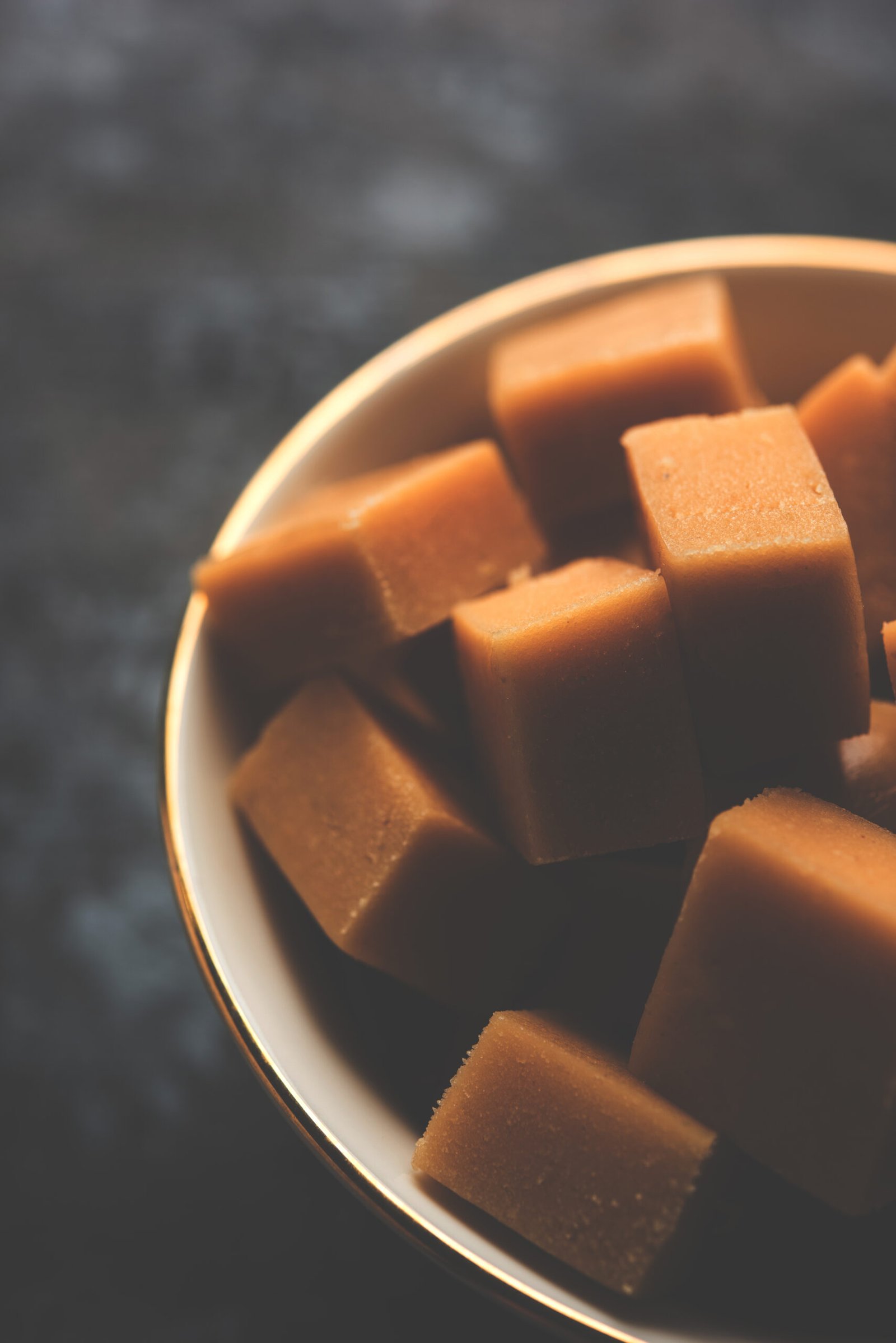 mango vadi shrikhand burfi served moody background selective focus scaled Creamy Fudge Secrets: Master the Art of Perfect Fudge Making