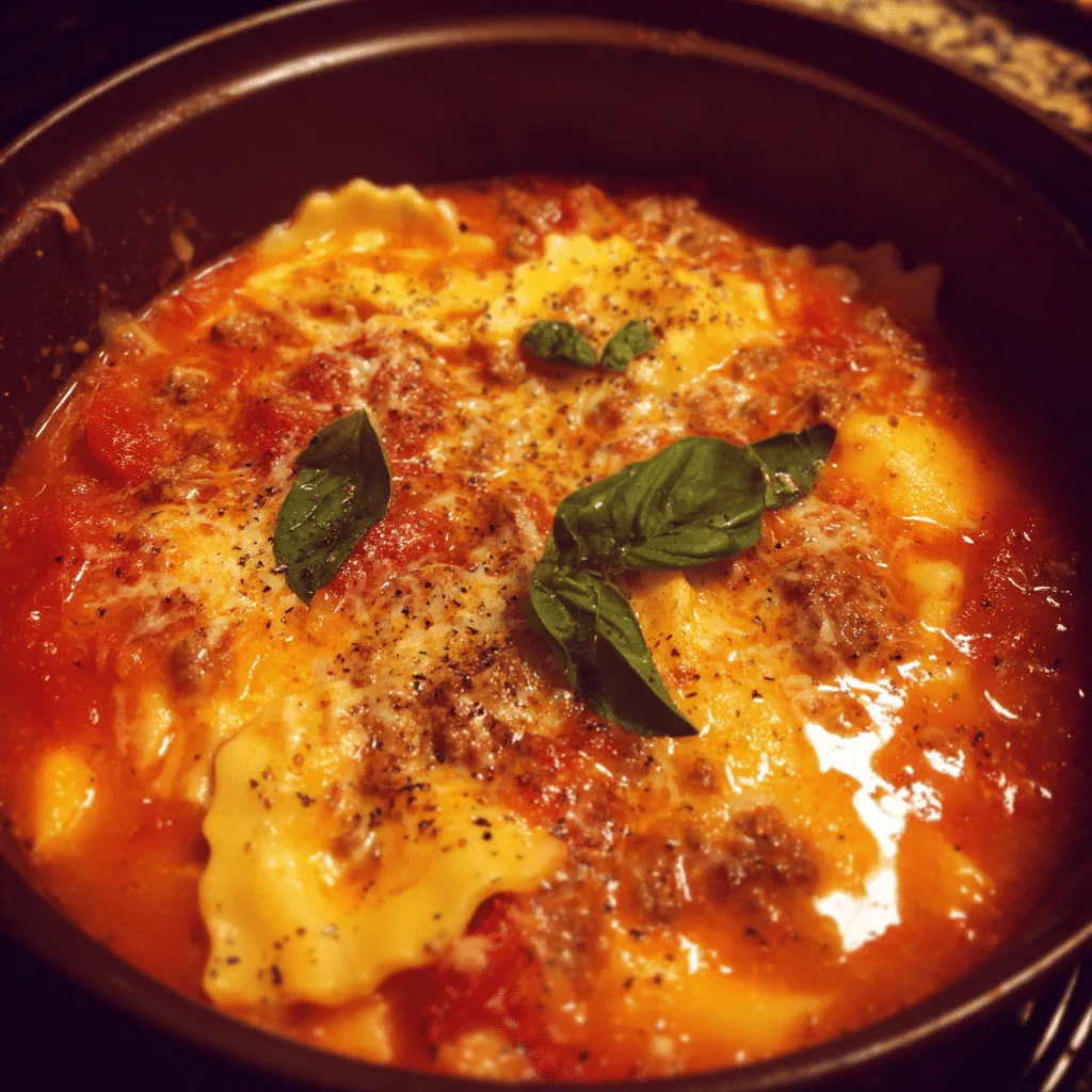 Easy One Pot Lasagna Soup for Beginners