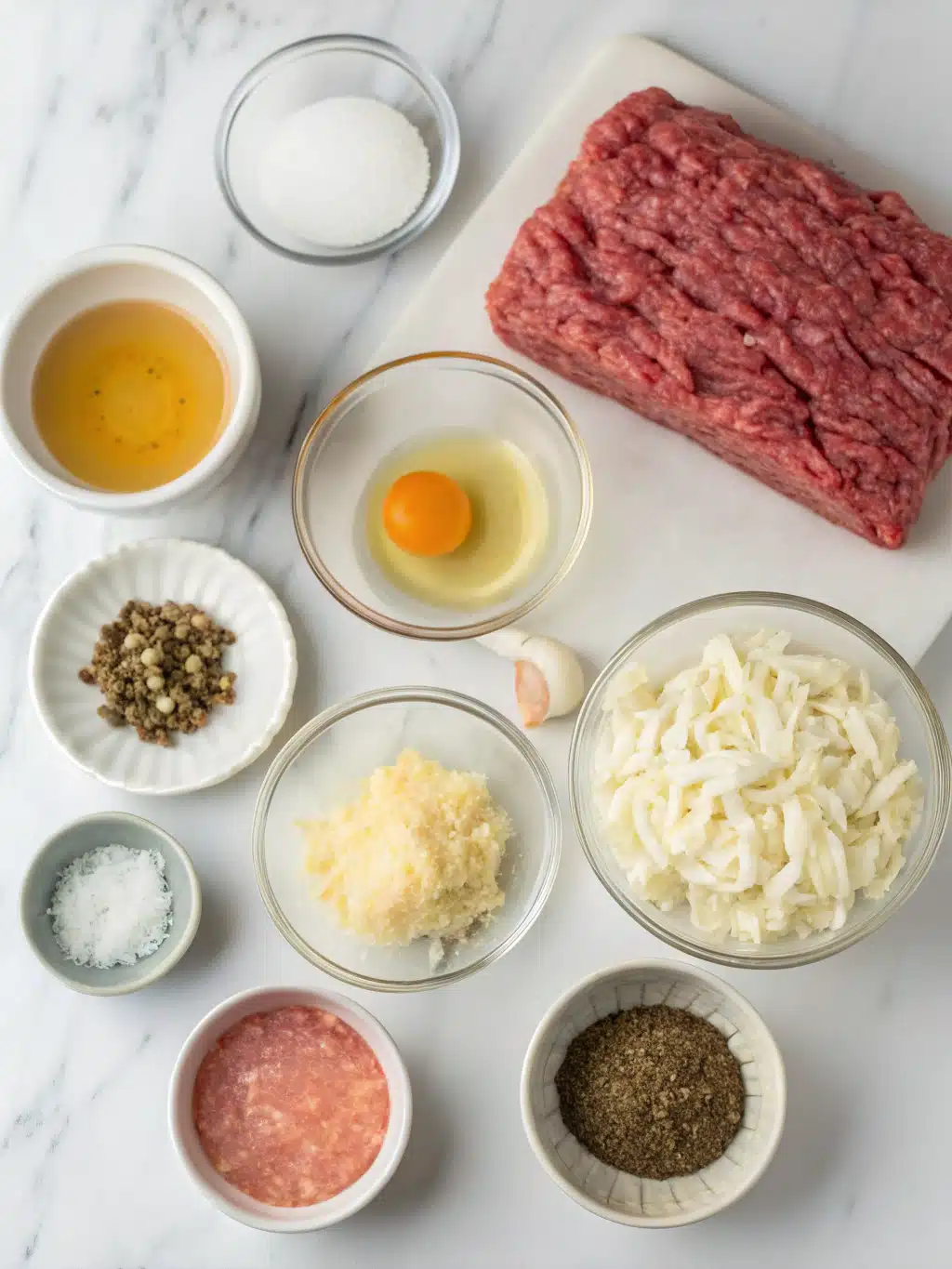 french onion meatloaf with mozzarella cheese ingredients