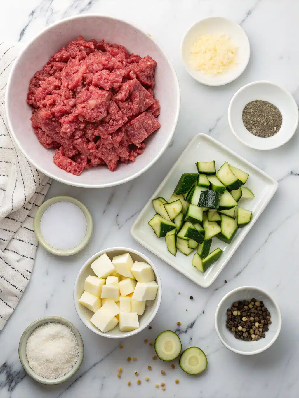 ground beef zucchini casserole healthy ingredients