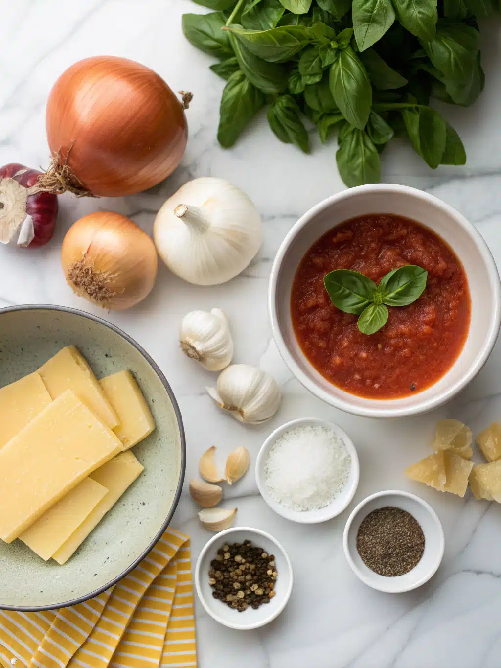 low calorie one pot lasagna soup ingredients