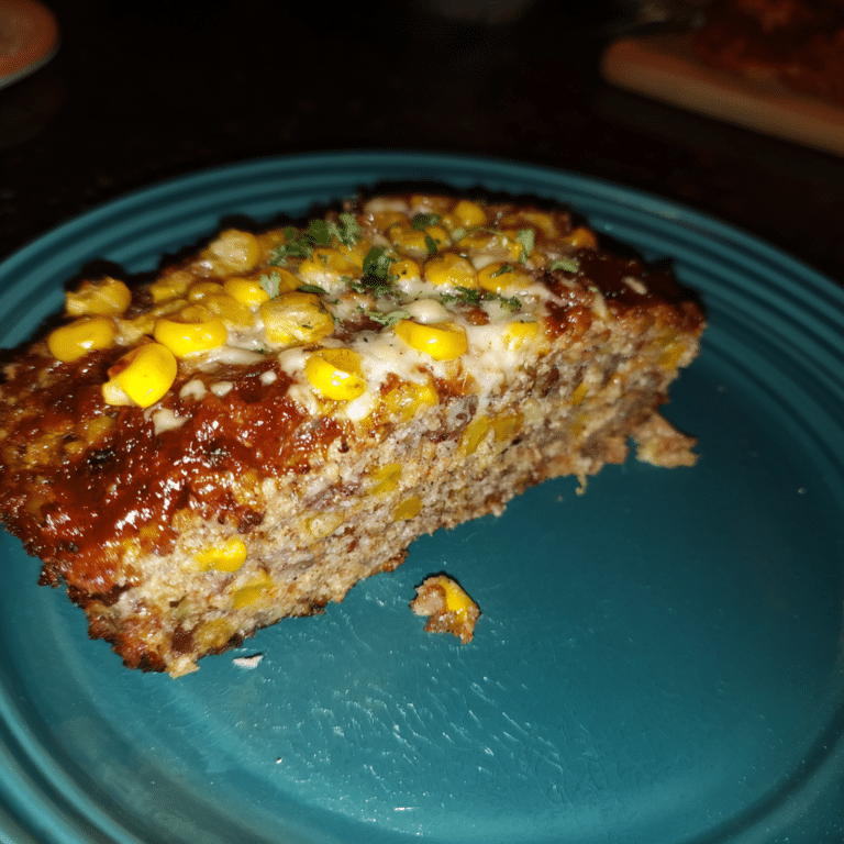 Mexican Street Corn Meatloaf blends beef with corn, cheese, and spices into a bold, flavorful twist.