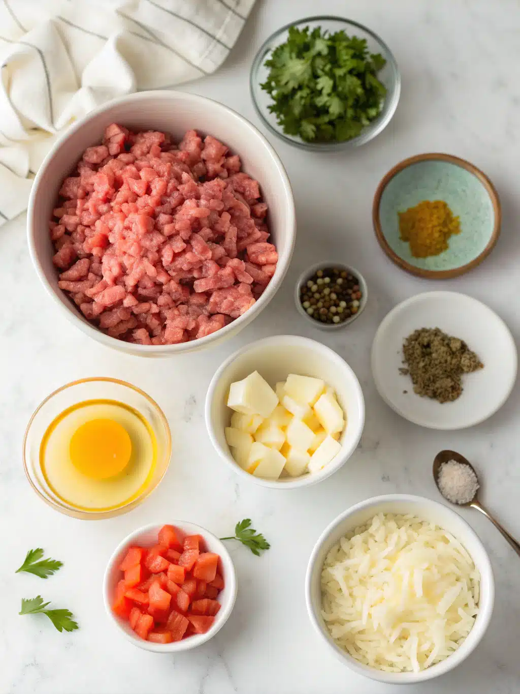 overnight mexican breakfast casserole ingredients