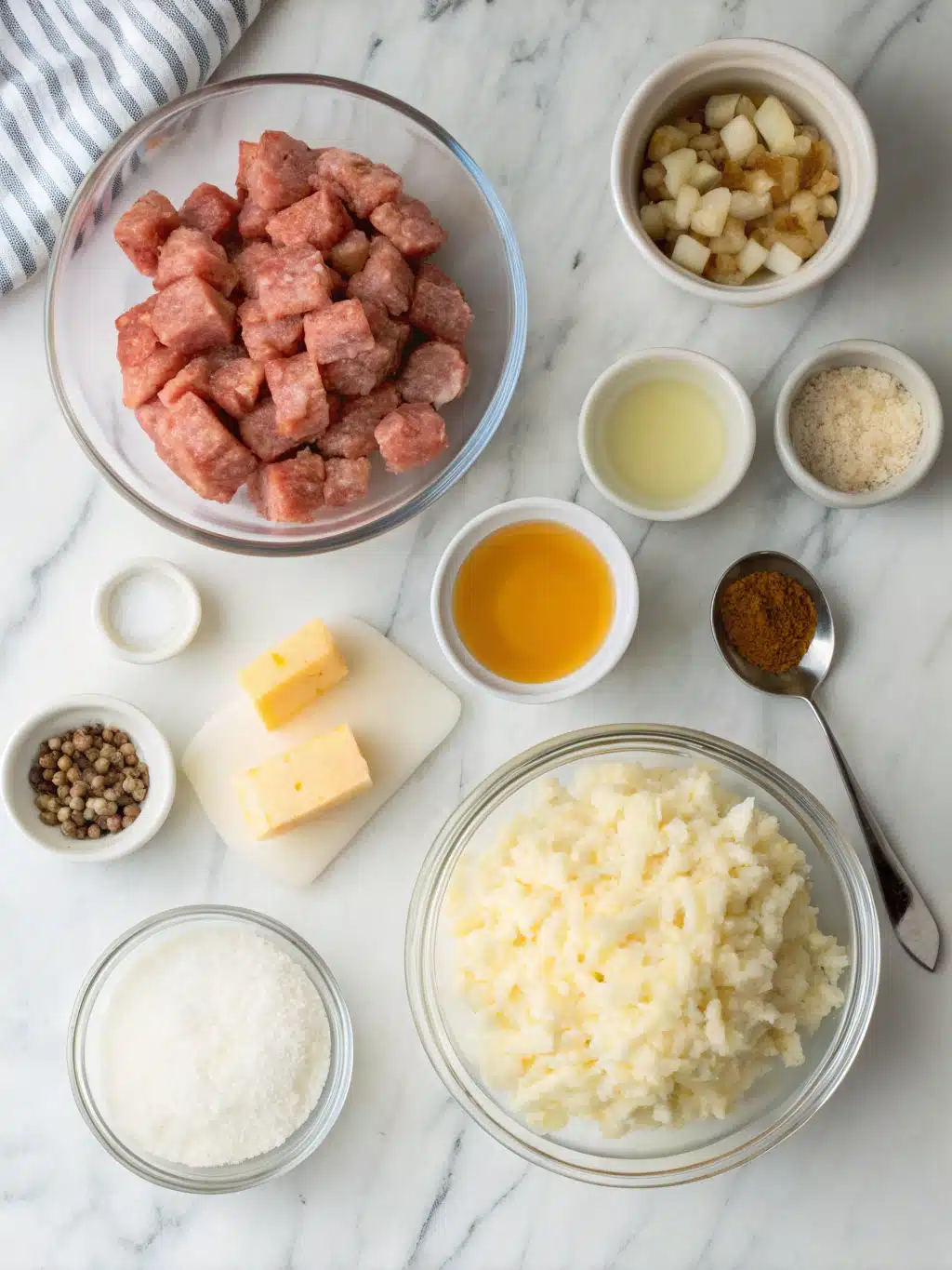 sausage hashbrown breakfast muffin casserole ingredients