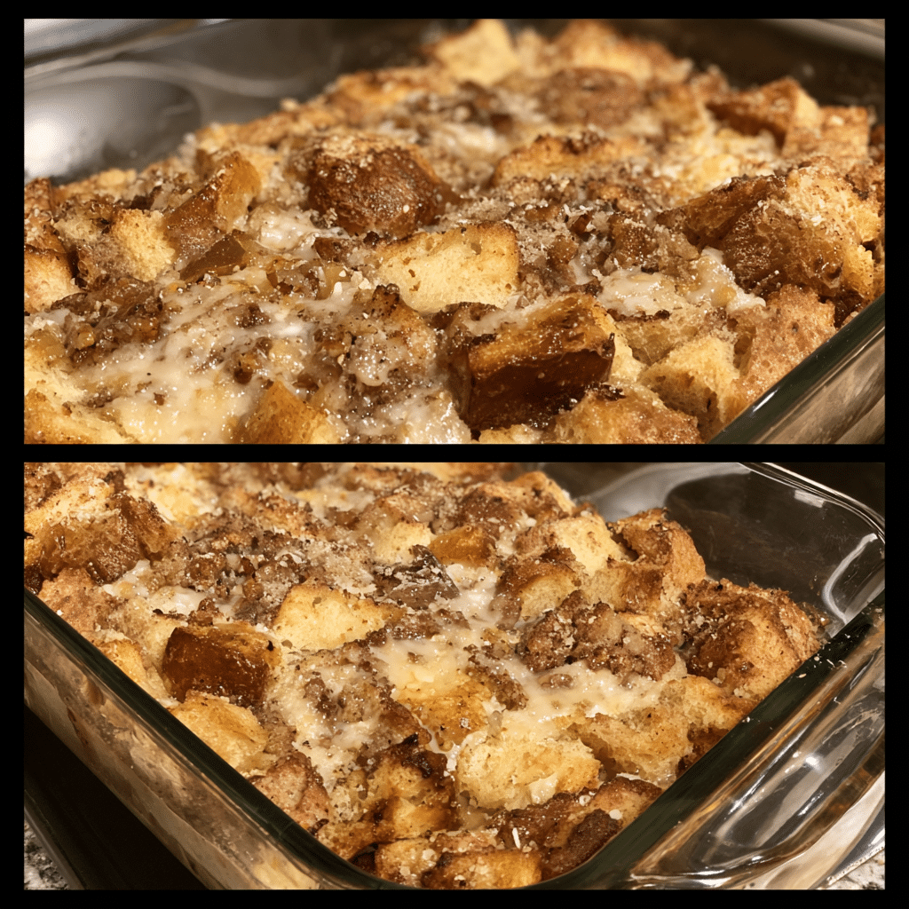 Sweet Overnight French Toast Casserole layers bread, eggs, and cinnamon for a comforting, make-ahead breakfast bake.