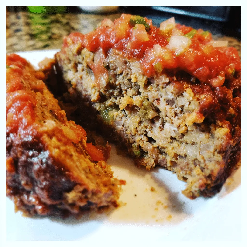 Taco-Style Meatloaf with Salsa