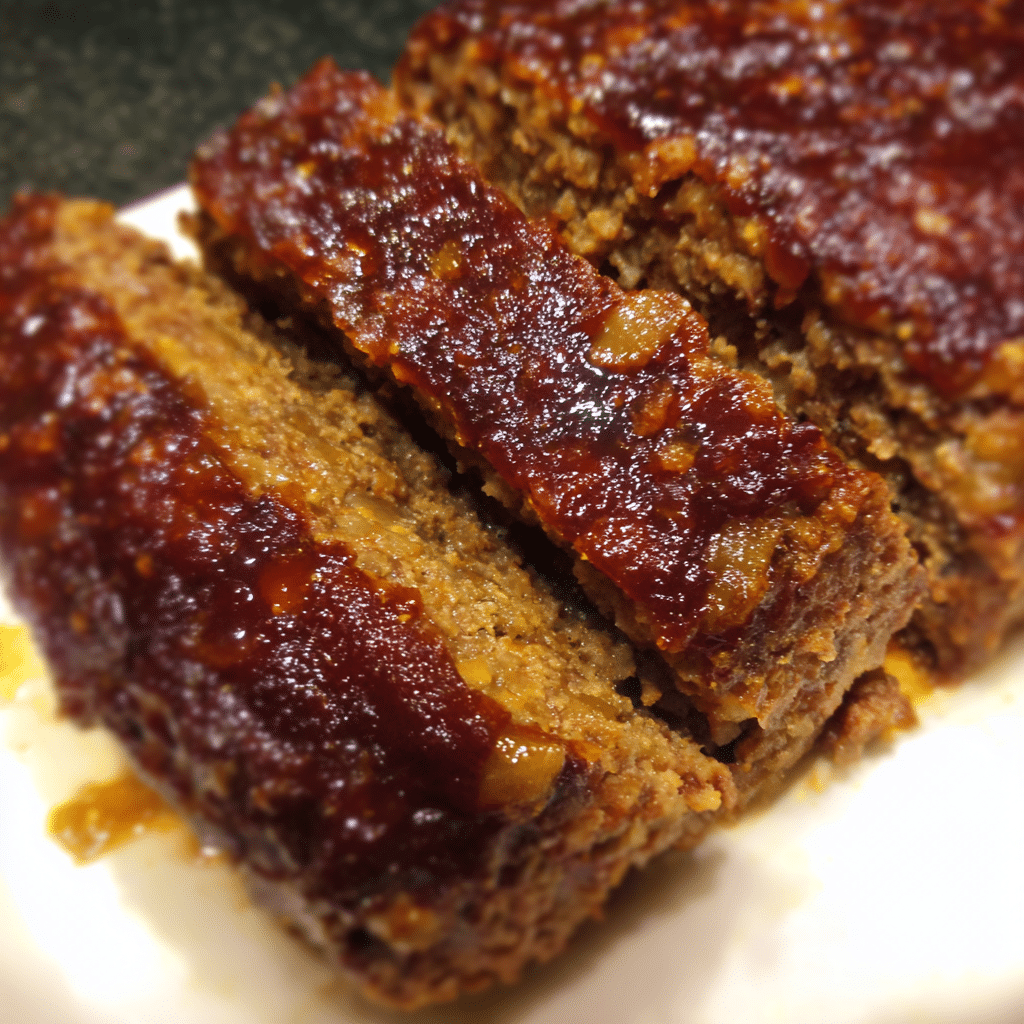 Teriyaki Glazed Meatloaf with Pineapple combines savory beef with sweet sauce and fruit for a unique, flavorful dish.
