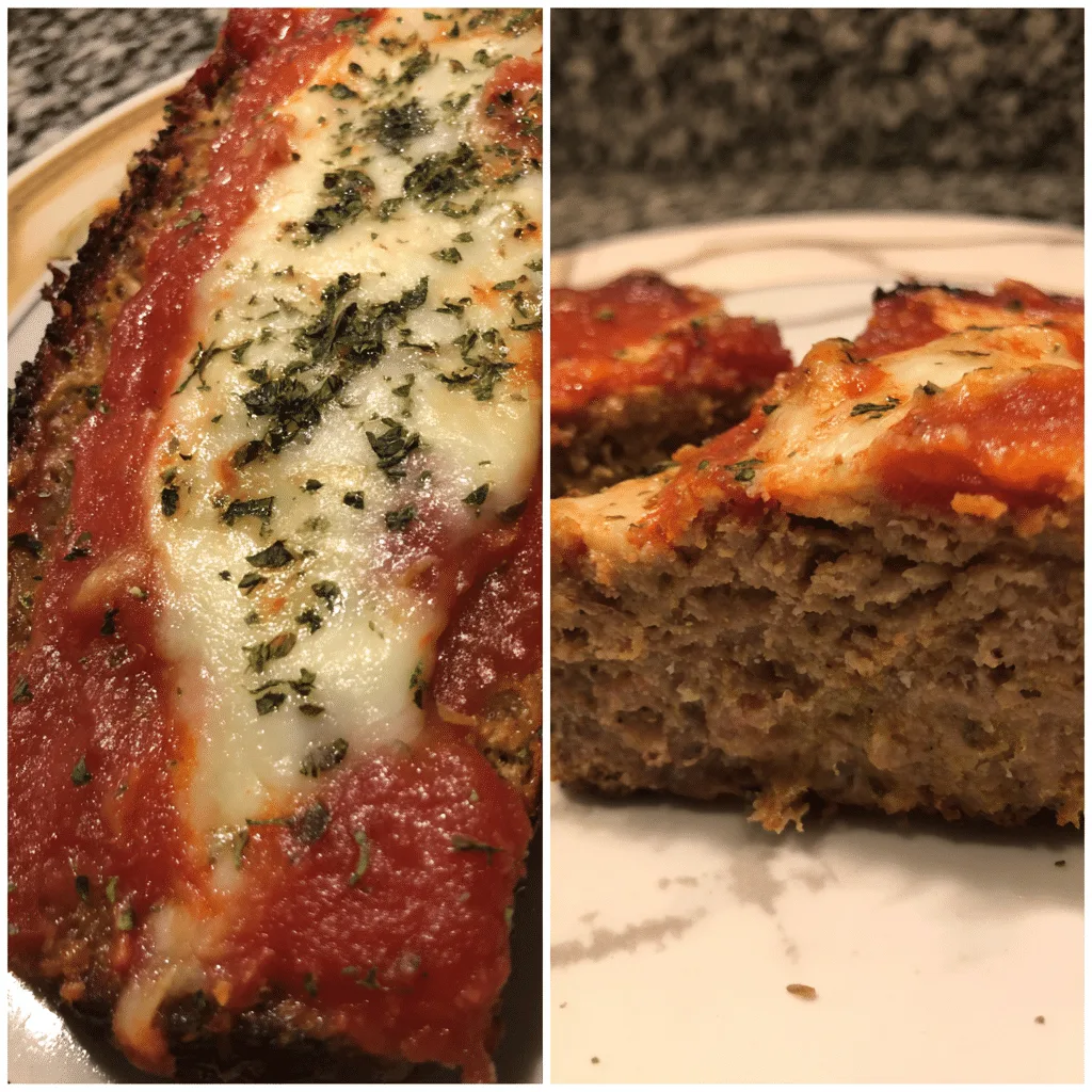 Cheesy Tomato Meatloaf, tangy and hearty