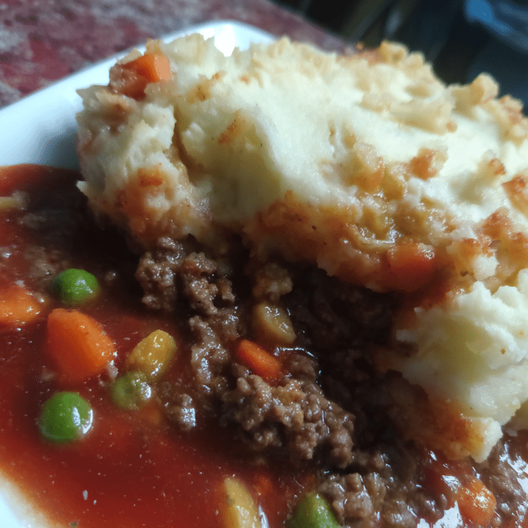 Christmas Shepherd’s Pie, cozy and classic