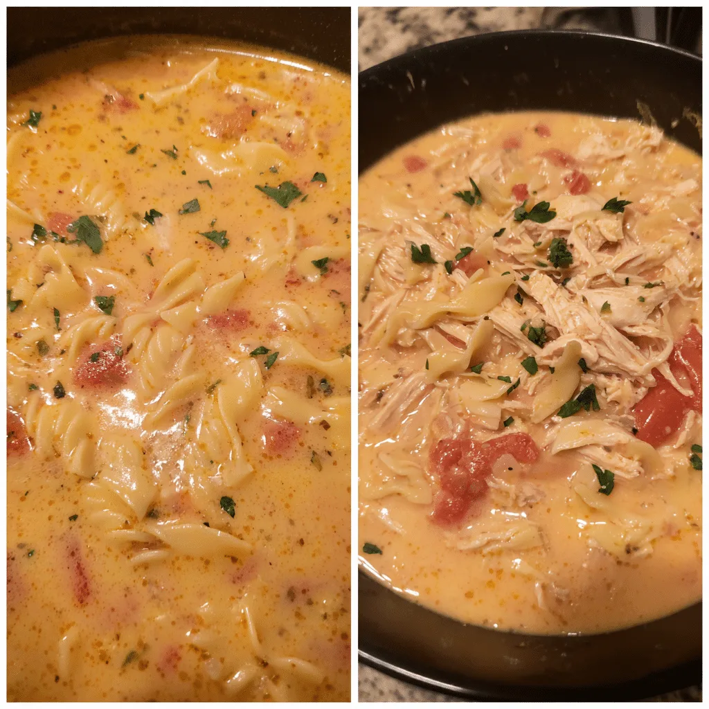 Creamy Chicken Parmesan Soup