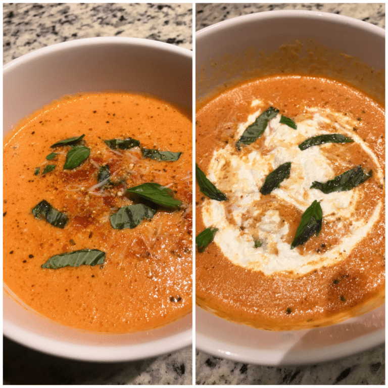 Creamy Tomato Ricotta Soup, smooth and comforting