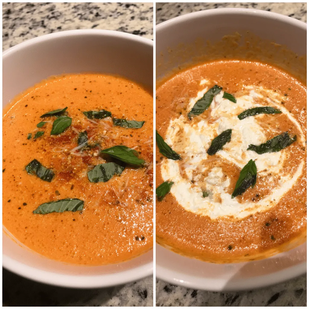 Creamy Tomato Ricotta Soup, smooth and comforting