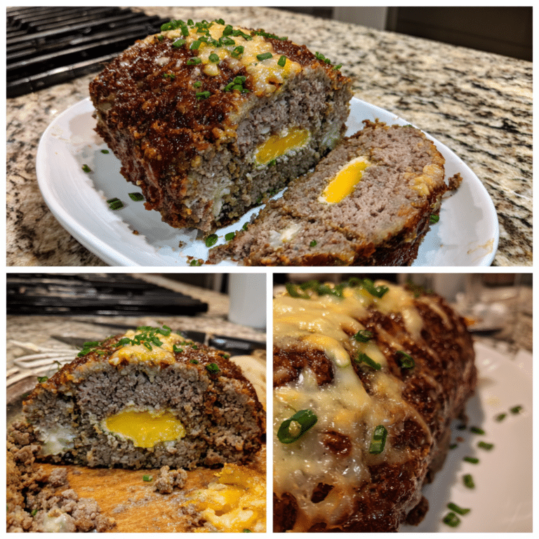 Garlic Butter Meatloaf, rich and aromatic