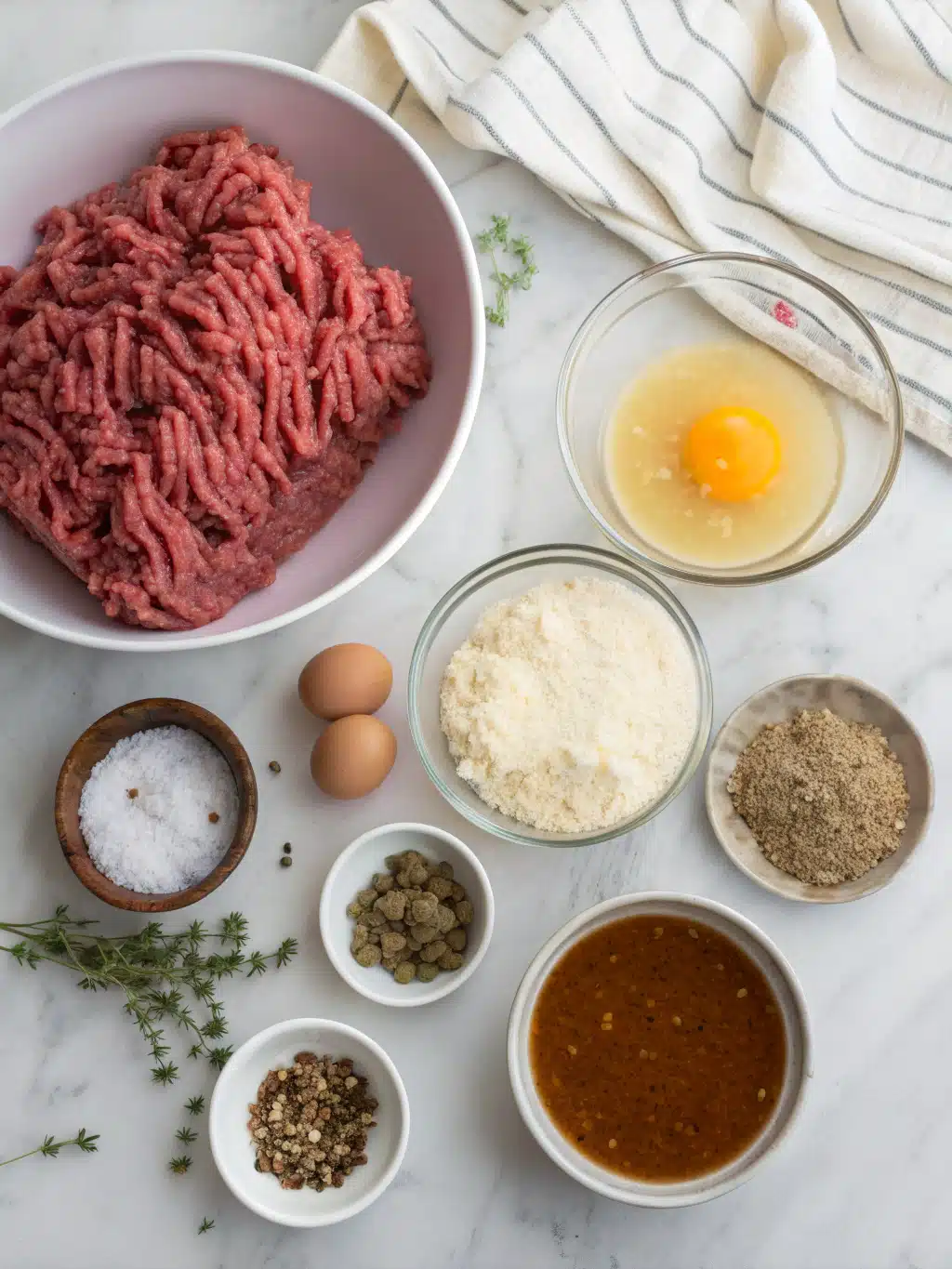 homestyle meatloaf with herb gravy ingredients