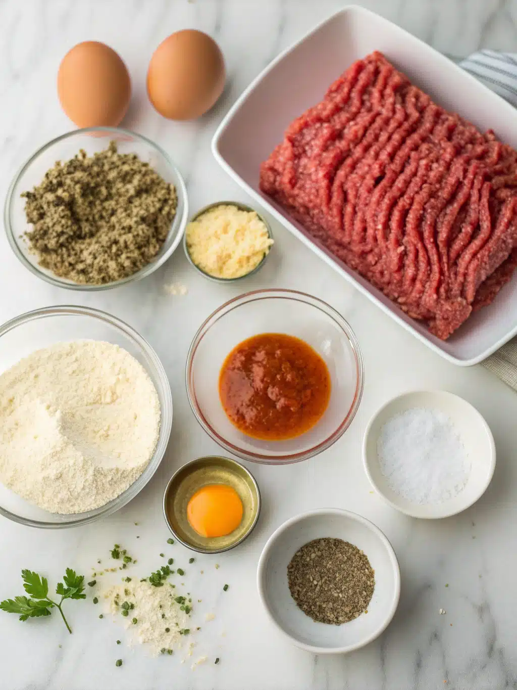 italian herb meatloaf ingredients