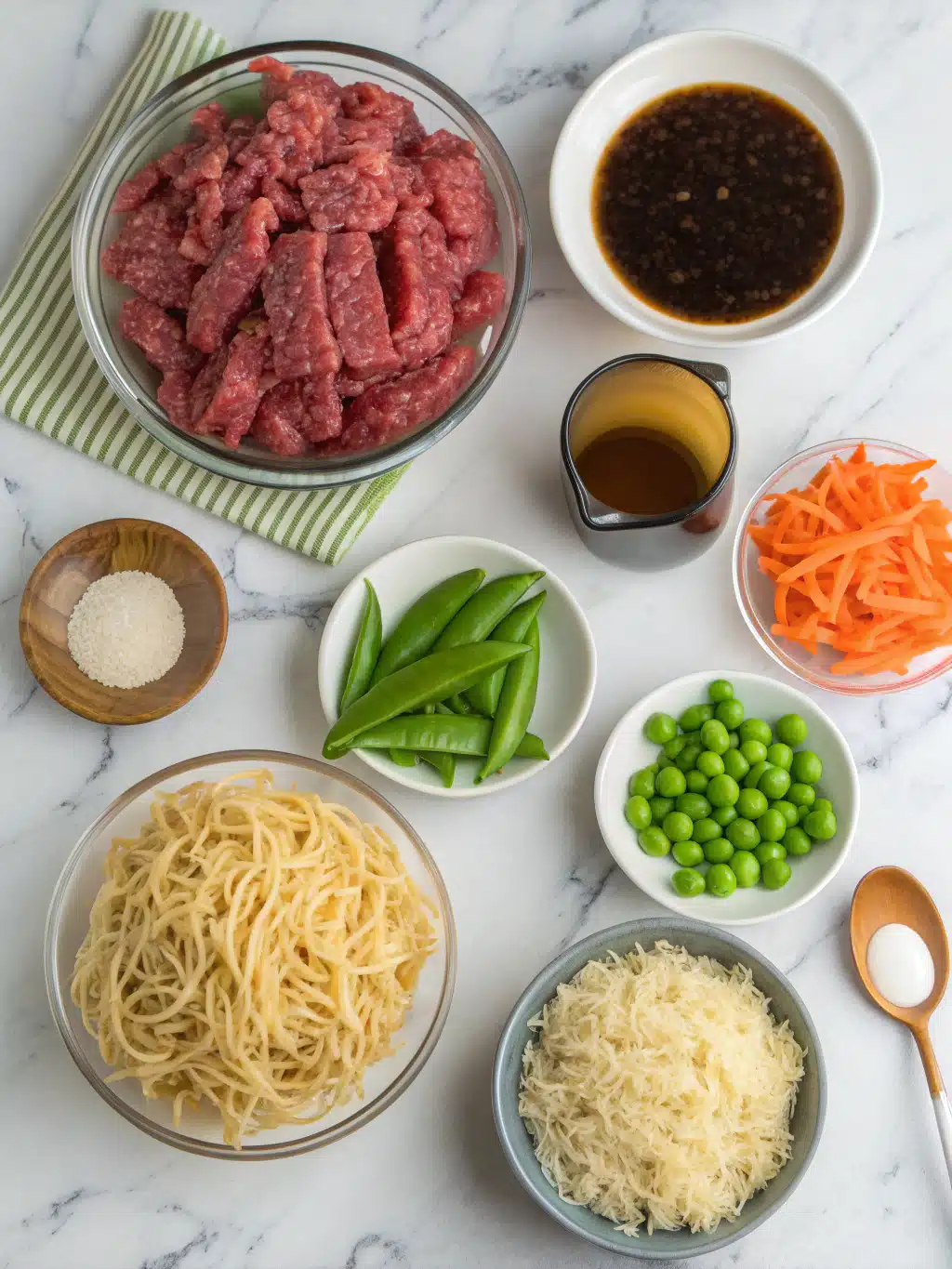 teriyaki beef ramen stir fry ingredients