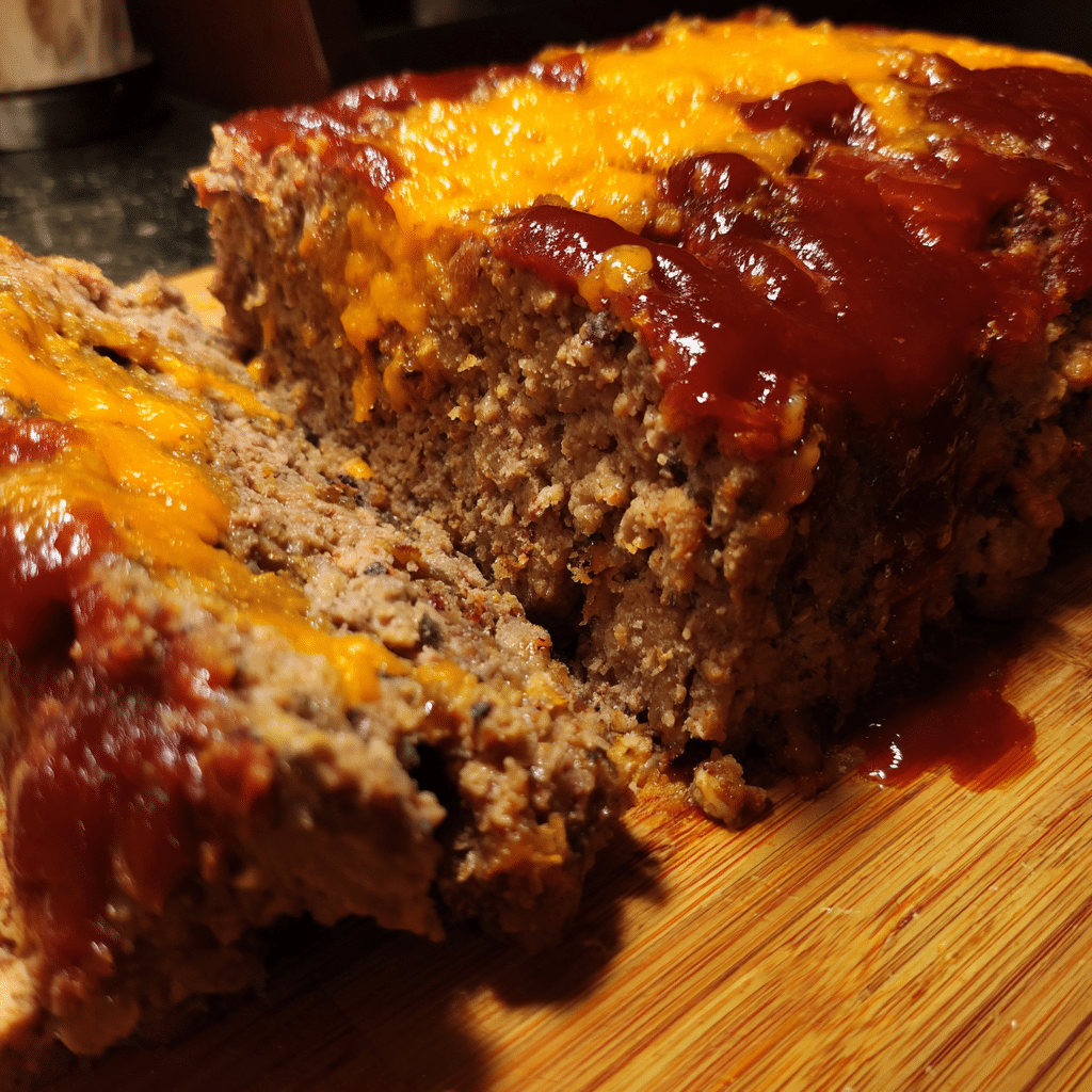 Barbecue Cheddar Meatloaf