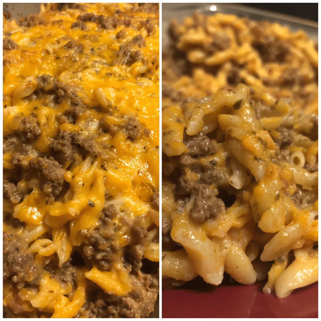 Beefy Ranch Pasta Bake, creamy and bold