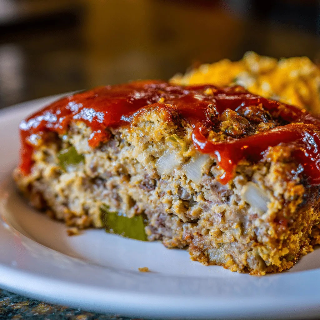 Cajun Spice Meatloaf, bold and zesty