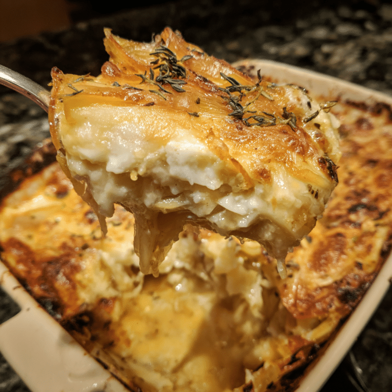 Caramelized Onion Lasagna Soup, sweet and savory