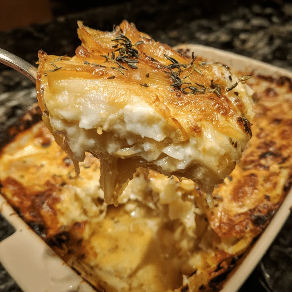 Caramelized Onion Lasagna Soup, sweet and savory