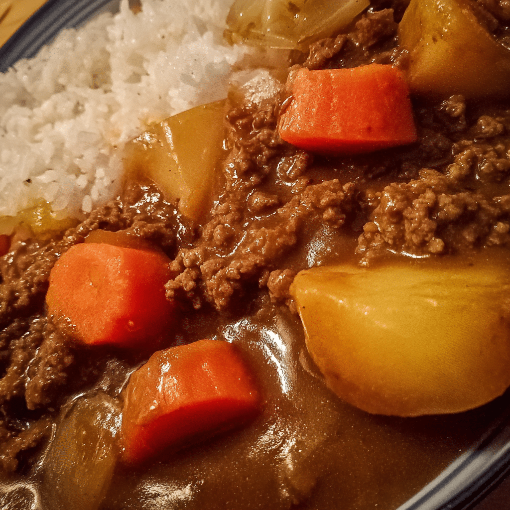 Ground Beef Japanese Curry