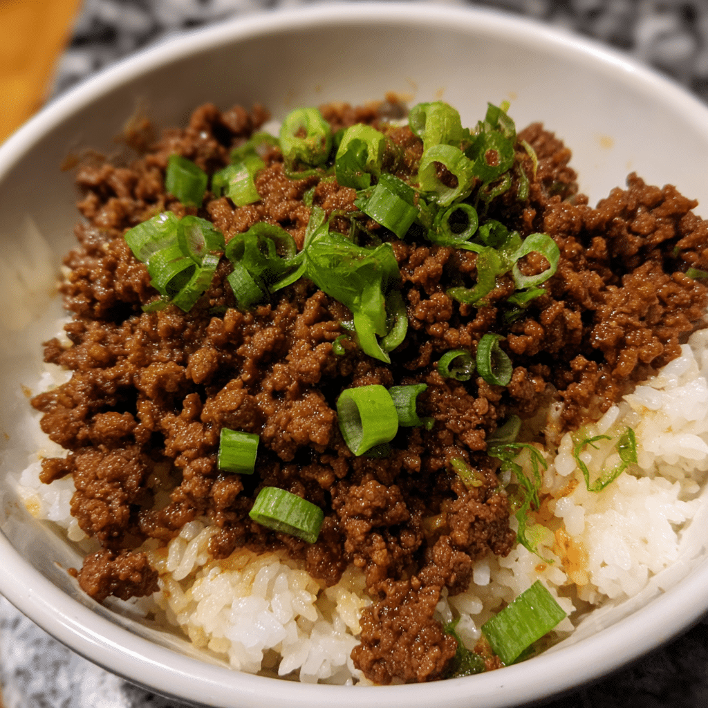 Honey Soy Beef Bowls