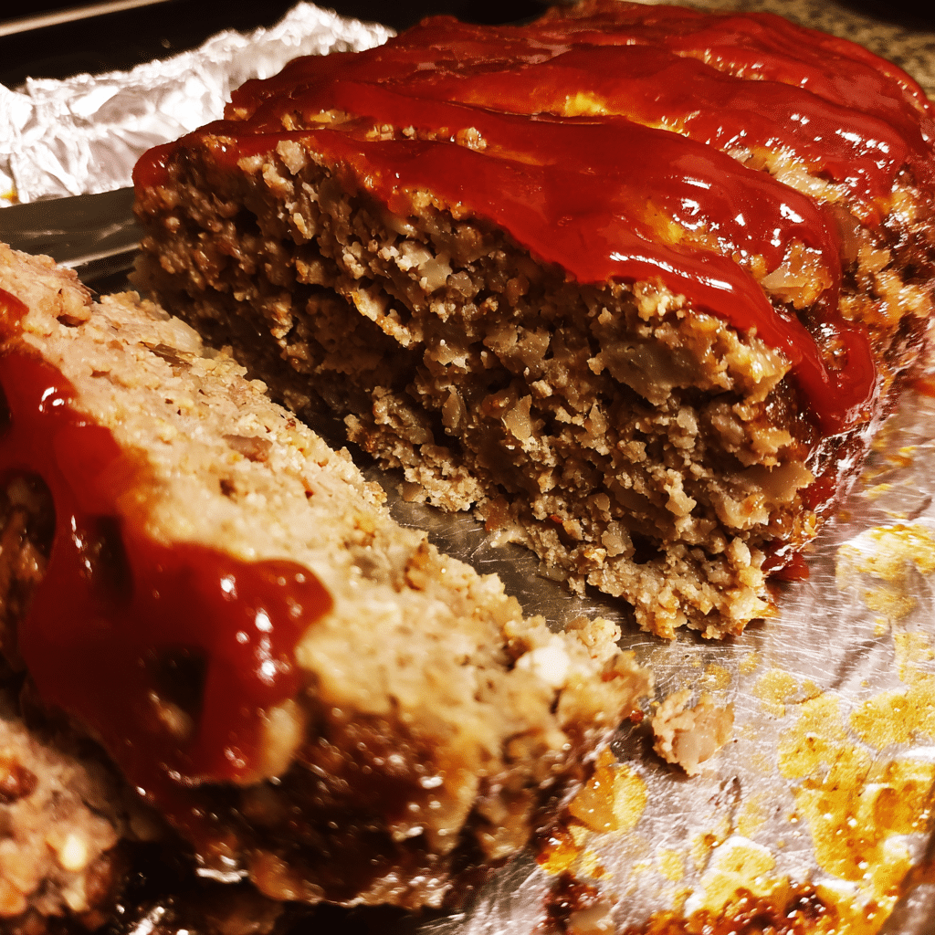 Old-Style Meatloaf with Brown Sugar Glaze