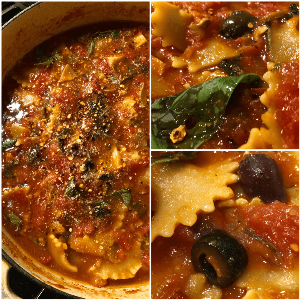Sicilian Lasagna Soup, bold and aromatic