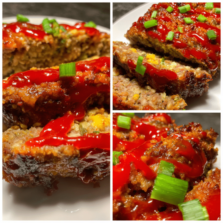 Sweet Chili Meatloaf, bold and sticky