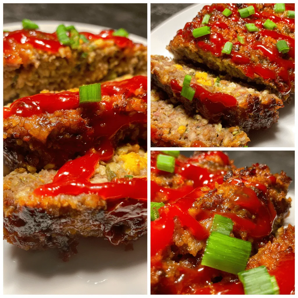 Sweet Chili Meatloaf, bold and sticky