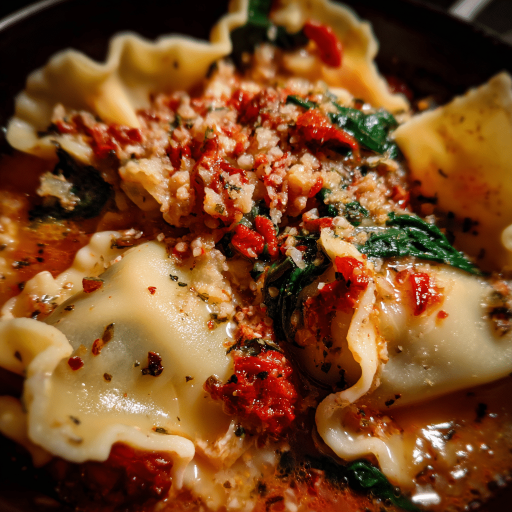 Tuscan Lasagna Soup, rustic and flavorful