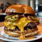 Jalapeño Cheddar Burgers: Spicy and Melty Perfection 6 Jalapeño Cheddar Burgers: Spicy and Melty Perfection